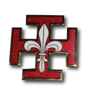 Croix Scoute Emaillée (Grand Modèle)