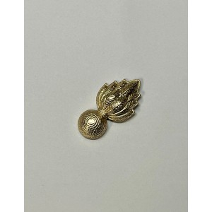 Grenade + Flamme M.M Dor&eacute;e